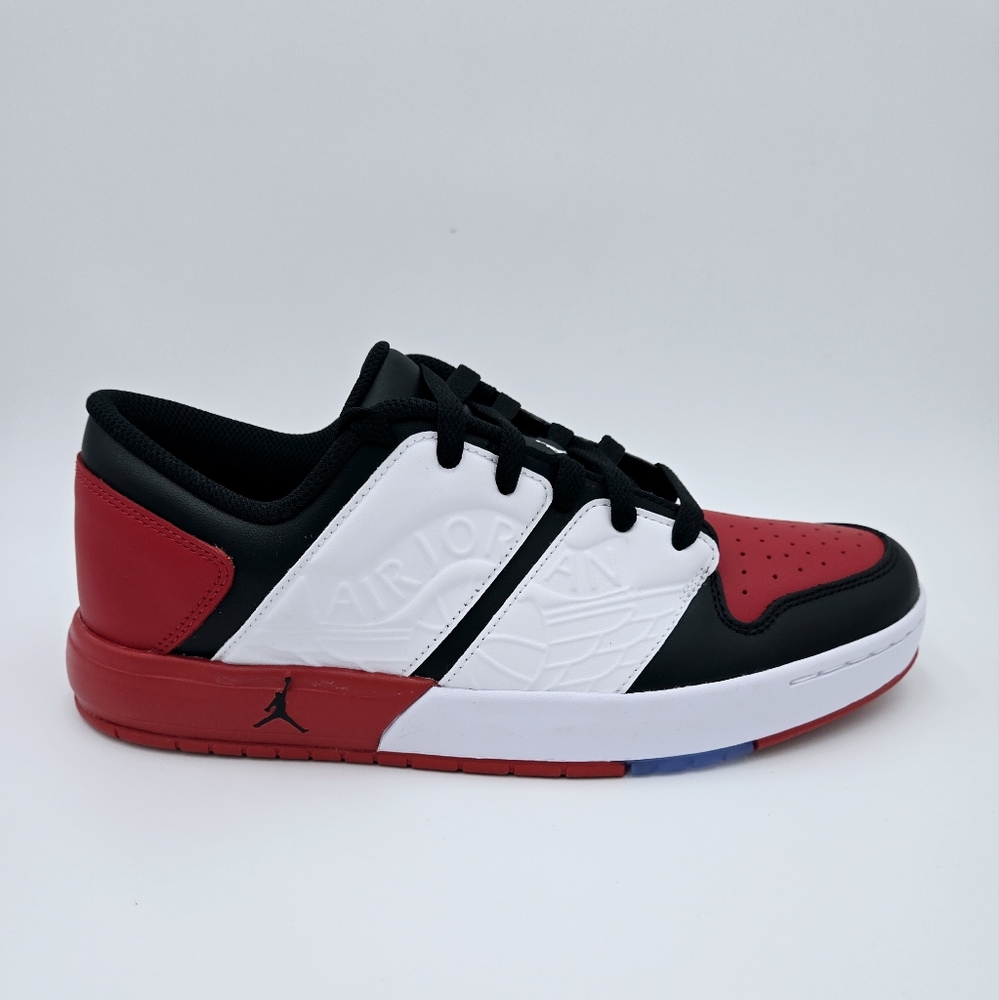 AIR JORDAN NU RETRO 1 LOW Varsity Red/Black-White Men's Shoes  DV5141 601  #C7
